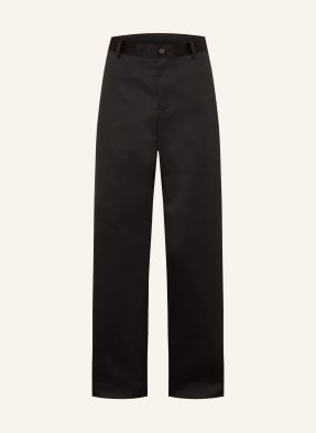 Acne Studios Kalhoty Regular Fit černá