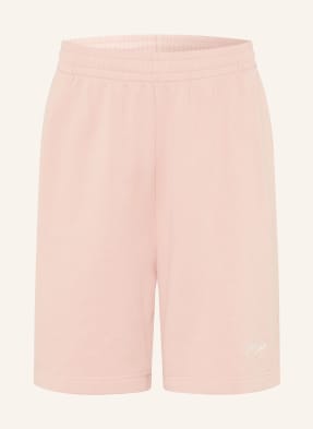 Acne Studios Teplákové Kraťasy světle růžová
