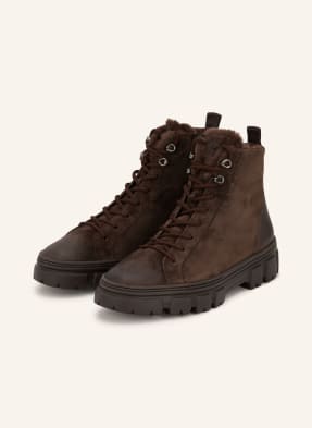 Paul Green Schnürboots braun
