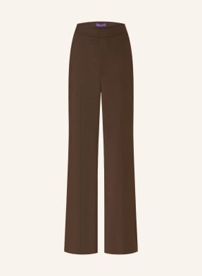 Ralph Lauren Collection Marlene Kalhoty Dean tmavě hnědá
