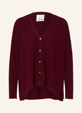 Allude Oversized Pletený Svetr Z Kašmíru tmavě fialová
