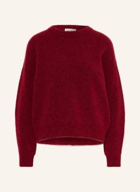Weekend Max Mara Svetry Z Alpaky tmavě červená