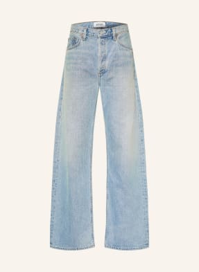 Agolde Džíny Afton Jean Regular Fit oritl orbital (md vint indigo)