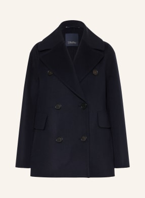 S Max Mara Caban Kabát Camilla tmavě modrá