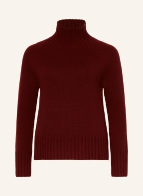 S Max Mara Svetry Mantova tmavě červená