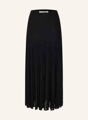 Alaïa Pletená Sukně S Plisováním černá