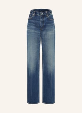 Alaïa Bootcut Džíny a25 blue stone