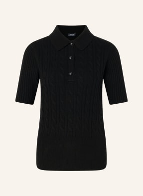 Joop! Strick-Poloshirt Kevina schwarz