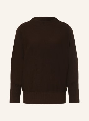 S.Oliver Black Label Svetry tmavě hnědá
