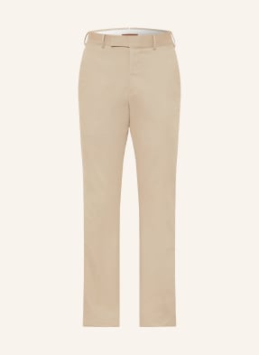 Zegna Kalhoty Slim Fit béžová