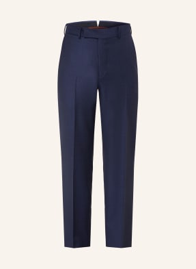 Zegna Kalhoty Trofeo Slim Fit Z Merino Vlny tmavě modrá