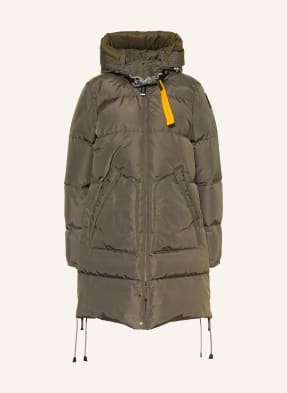 Parajumpers Péřová Parka Long Bear S Odnímatelnou Kapucí khaki