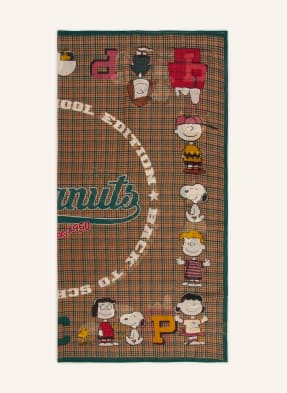 Codello Šátek béžová / hnědá / tmavě zelená