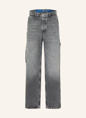 Hugo Jeans Carpenter Baggy Fit grau