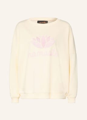 Miss Goodlife Mikina V Oversized Střihu tmavě žlutá / růžová