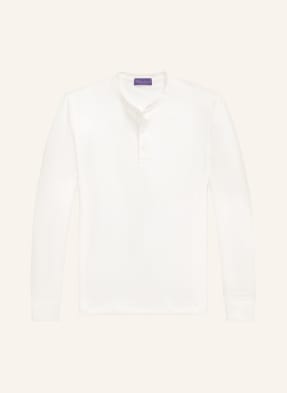 Ralph Lauren Purple Label Henley Tričko bílá