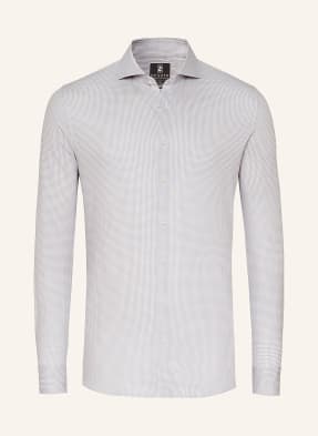 Desoto Jerseyová Košile Slim Fit světle šedá / šedá