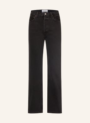 Agolde Rovné Džíny 90's Pinch Waist vnta vanta (dk marbled blk)