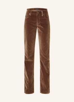 Haikure Bootcut Kalhoty Carly S Rozšířenými Nohavicemi hnědá