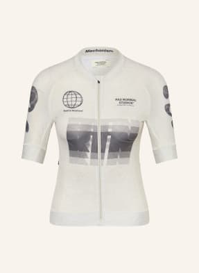 Pas Normal Studios Cyklistický Dres Mechanism Logo režná / tmavě šedá