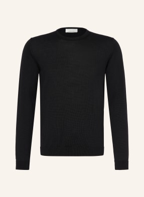 Roberto Collina Svetry Z Merino Vlny černá