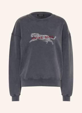 Anine Bing Mikiny Spencer tmavě šedá / světle šedá / tmavě červená