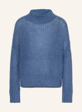 Lilienfels Pullover Mit Alpaka blau