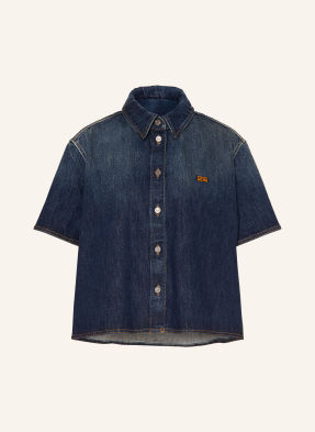 Loewe Jeansbluse blau