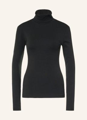 Darling Harbour Rollkragenshirt schwarz