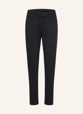 Monari Jerseyhose Mit Schmucksteinen schwarz