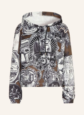 Monari Sweatshirt Mit Schmucksteinen schwarz