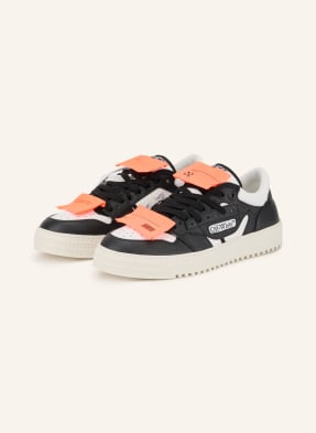 Off-White Sneakersy 3.0 Court černá / neonově červená / bílá