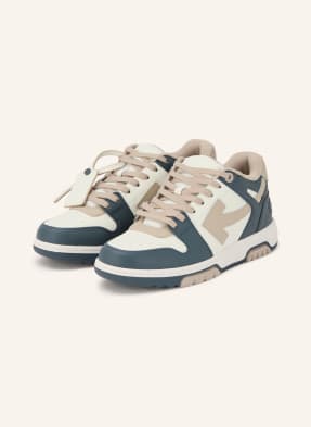 Off-White Sneakersy Out Off Office petrolejová / béžová / krémová