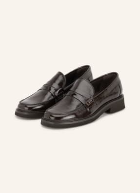 Mrs & Hugs Lack-Loafer braun