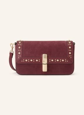 Furla Umhängetasche Iride Small Mit Nieten rot