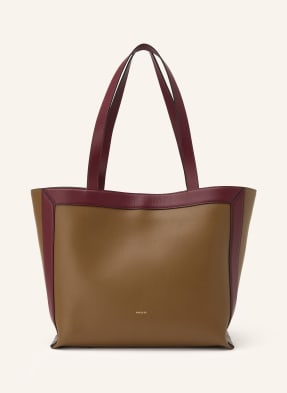 Wandler Shopper Ida Medium hnědá / tmavě červená