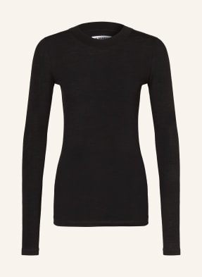 Jil Sander Tričko S Dlouhým Rukávem černá