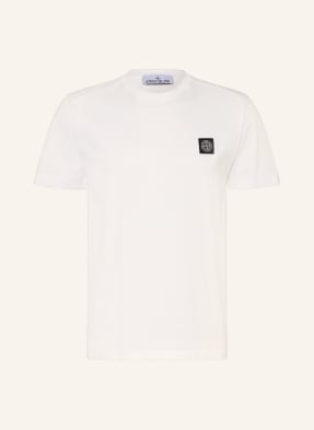 Stone Island T-Shirt weiss