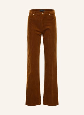 7 For All Mankind Cordhose Stovepipe braun
