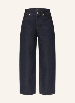7 For All Mankind Barrel Džíny Bonnie 3s4 iron blue