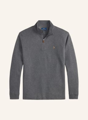 Polo Ralph Lauren Big & Tall Svetr Troyer šedá