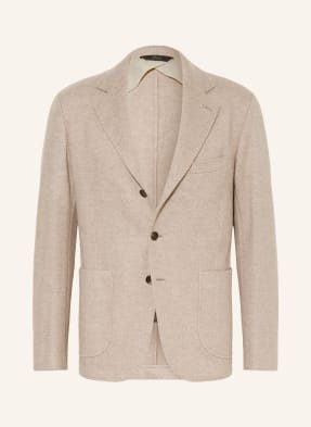 Brioni Kašmírové Sako Slim Fit béžová / krémová