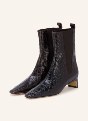 Poeve Chelsea Boots Sonia tmavě hnědá