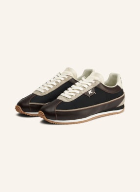 Thesing Sneakersy Schumy tmavě hnědá / bílá