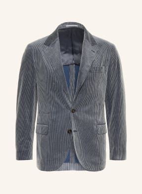 Brunello Cucinelli Cordsakko Slim Fit blau