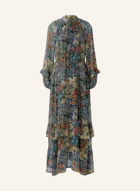 Oui Kleid Mit Rüschen gelb
