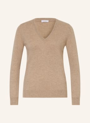 Brunello Cucinelli Cashmere-Pullover braun