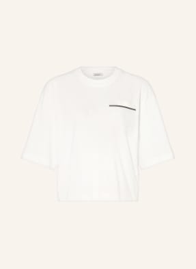 Brunello Cucinelli T-Shirt Mit Schmucksteinen weiss