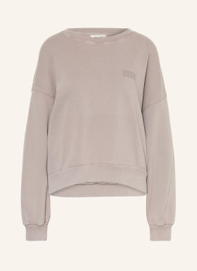 American Vintage Sweatshirt Jitbay grau