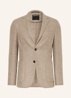 Zegna Sako Slim Fit černošedá